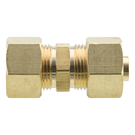 Ags Fuel Line Compression Union - 1/2 Steel to 1/2 Nylon - 2 per Bag FLRL-430